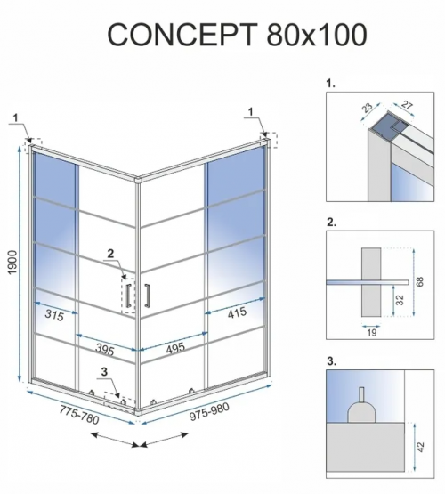 REA Concept 100x80 REA-K6389