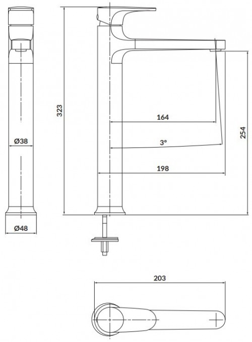 Cersanit Inverto S951-301