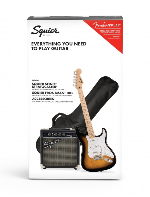 Squier Sonic Stratocaster Pack