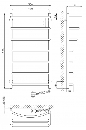 Kosser Kaskad Duga ER 500x900