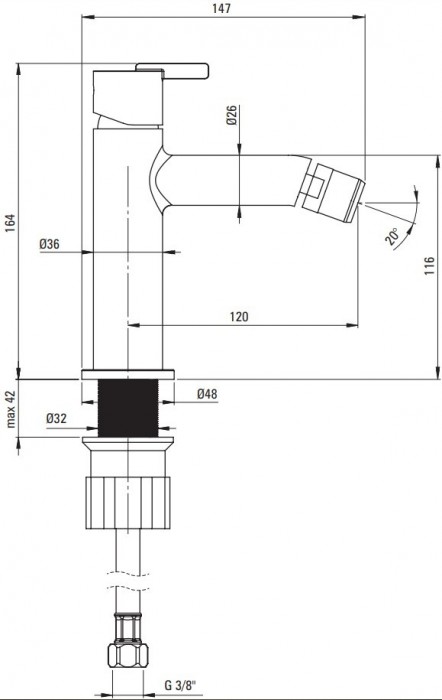 Deante Silia BQS F30M