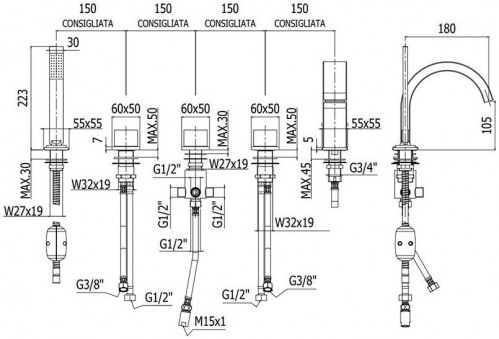 Paffoni Level LEP044CR