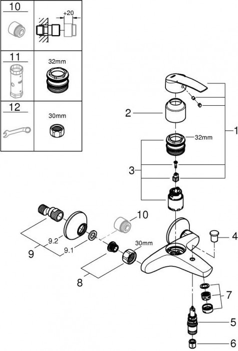 Grohe Vitalio Start 32278551