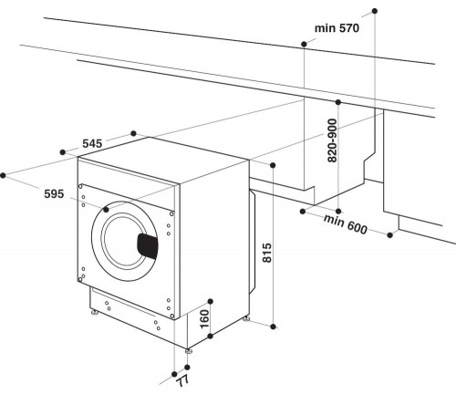 Whirlpool BI WDWG 961485 EU