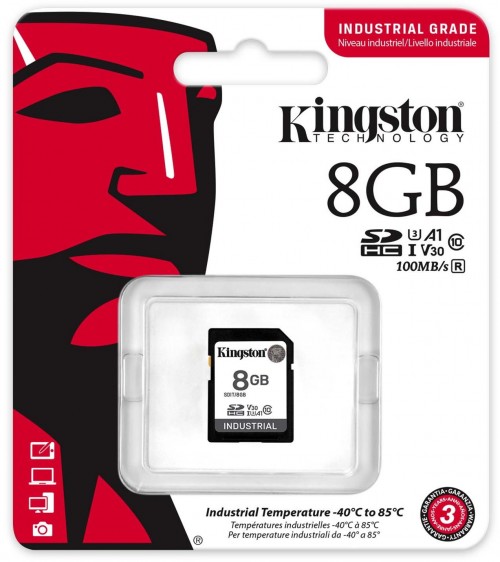 Kingston Industrial SDHC 8Gb