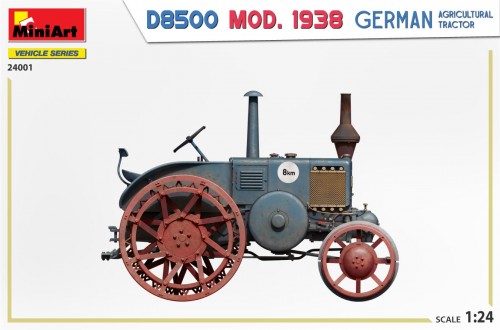 MiniArt German Agricultural Tractor D8500 Mod. 1938 (1:24)