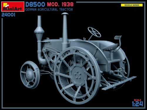 MiniArt German Agricultural Tractor D8500 Mod. 1938 (1:24)