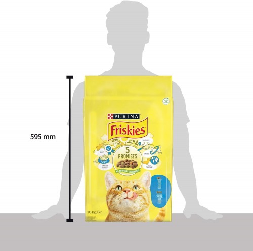 Friskies Adult Sterilised Salmon 10 kg