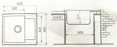 Luxor Maienblute 62x50 Mercury