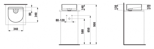 Laufen Sonar H8123400001121