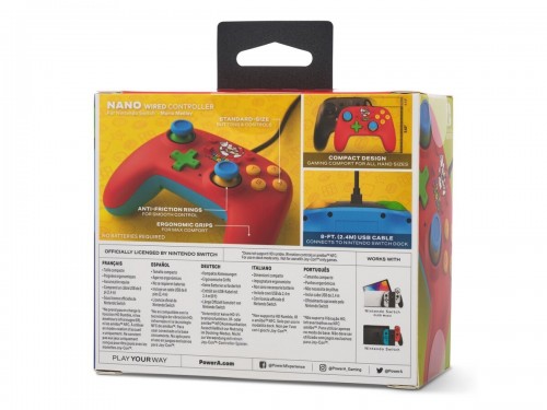 PowerA Nano Wired Controller for Nintendo Switch