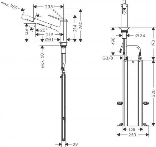 Hansgrohe Zesis M33 74821000