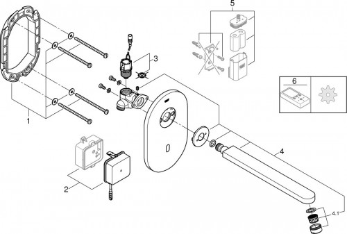 Grohe Eurosmart Cosmopolitan E 36334SD0