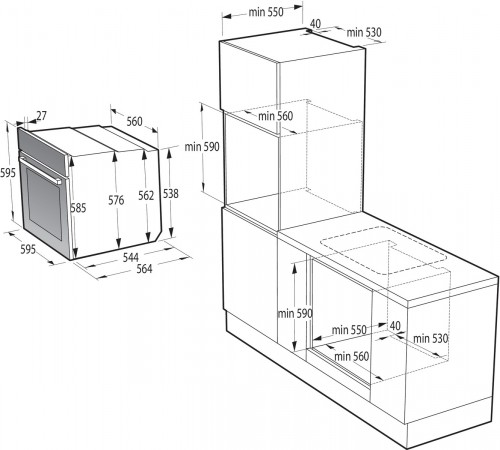 Gorenje Essential BPS 6737 E04DBG