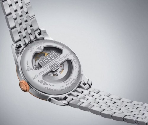 TISSOT Le Locle Powermatic 80 Open Heart T006.407.22.033.02