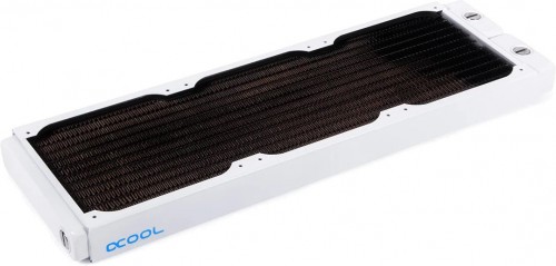 Alphacool NexXxoS ST30 Full Copper 360mm Radiator V.2 - Whit