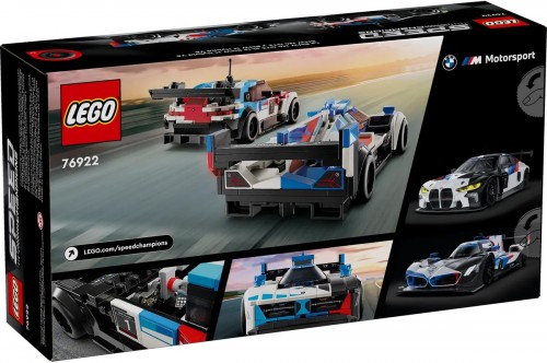 Lego BMW M4 GT3 and BMW M Hybrid V8 Race Cars 76922