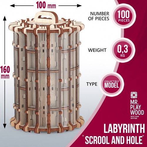 Mr. PlayWood Scroll and Hole