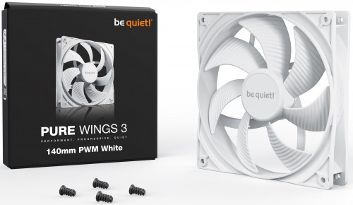 be quiet! Pure Wings 3 140 PWM White