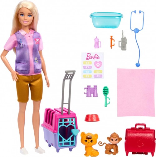 Barbie Animal Rescue & Recovery Playset HRG50