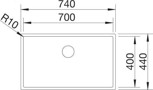 Blanco Claron 700-U 517223