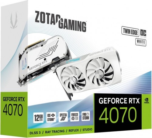 ZOTAC GeForce RTX 4070 Twin Edge OC White GDDR6