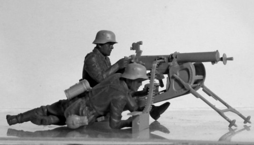 ICM WWII German MG08 MG Team (1:35)