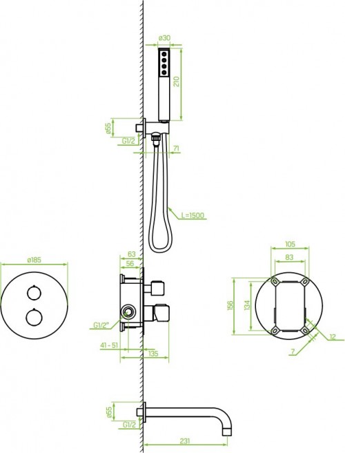 Laveo Pretto BAO 011P