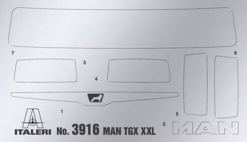 ITALERI Man Tgx XXL D38 (1:24)