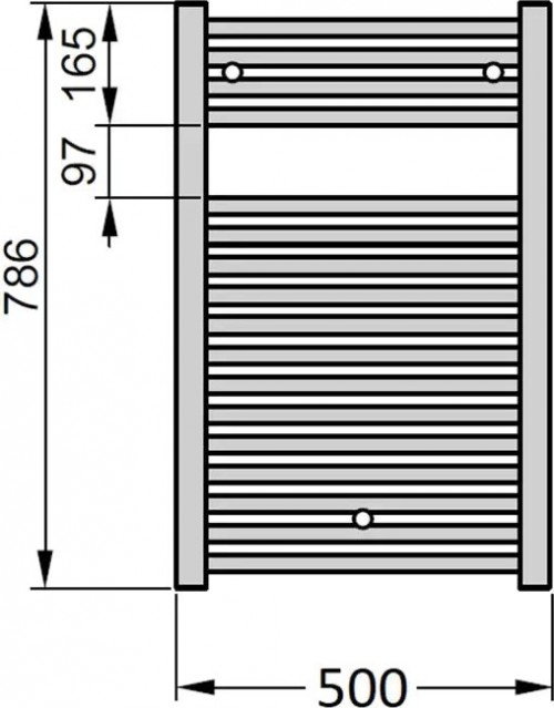 Zehnder Virando E 500x786 AB-080-050-9016-HEC-HID