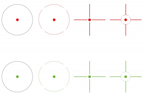 Vector Optics VictOptics Z4 1x23x34 Red Dot