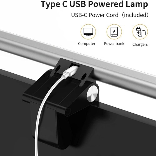 4smarts 2in1 LightBar Pro Monitor LED lamp with FullHD Webca