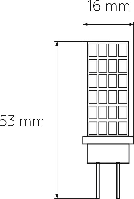 Eurolamp LED 5W 3000K G4 12V