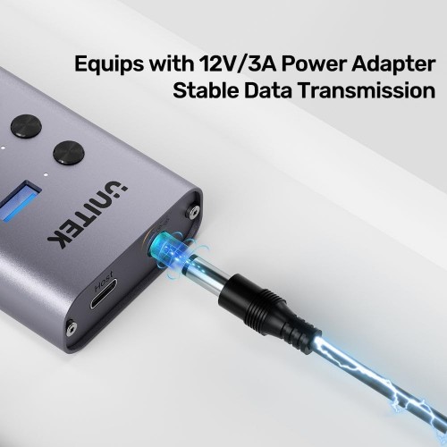 Unitek 10-in-1 Individual Switches Hub