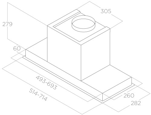 Elica Hidden Advance Plus IX/A/72