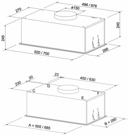 ELEYUS Navis 1200 LED 52 BL