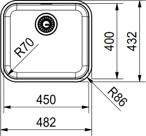 Franke Smart SRX 110-45 122.0739.592