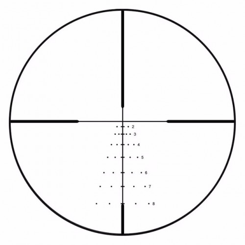 Bushnell R5 3-9x50 DOA-LRH800