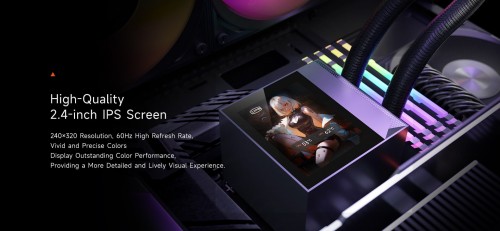 PCCooler DC360 Pro ARGB Display Black