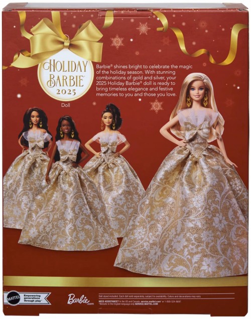 Barbie 2025 Holiday JBH95