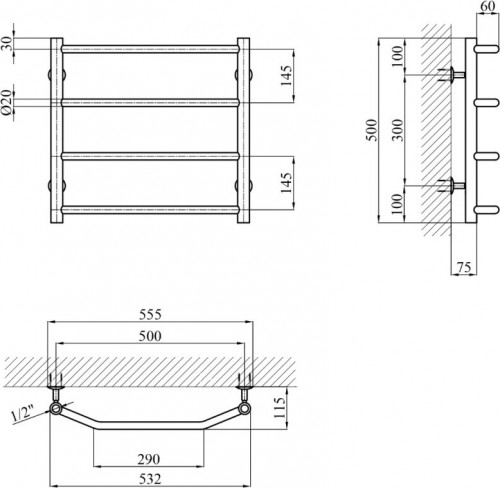 KRONER Diva WT500x500-4 CV036302