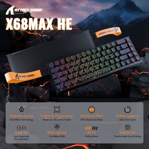 Attack Shark X68 Max HE