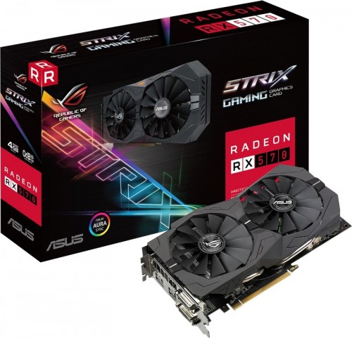 Asus Radeon RX 570 ROG-STRIX-RX570-4G-GAMING