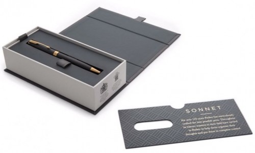 Parker Sonnet K428 Matte Black Lacquer GT