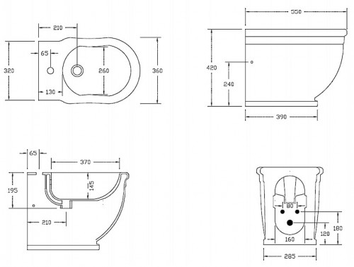 Hidra Ceramica Ellade D24