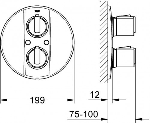 Grohe Grohtherm 2000 19241