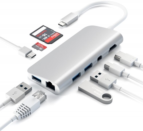 Satechi Aluminum Type-C Multimedia Adapter