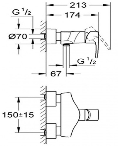 Grohe Europlus New 2 33577