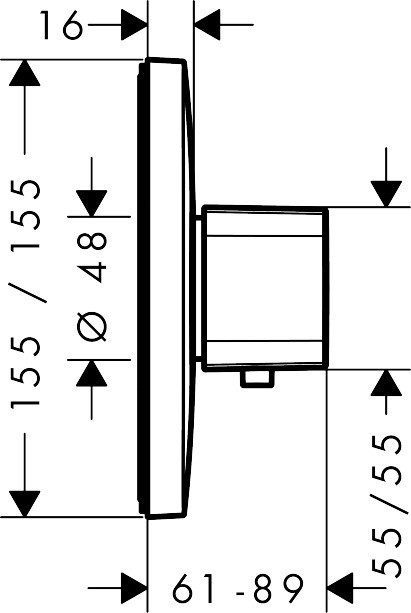 Hansgrohe Ecostat E 15706