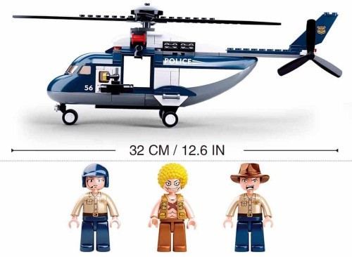 Sluban Big Police Helicopter M38-B0656